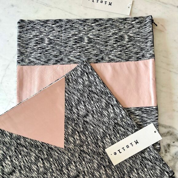 Genuine Leather_Set of 2_Accent Pillow Covers - Picture 1 of 9